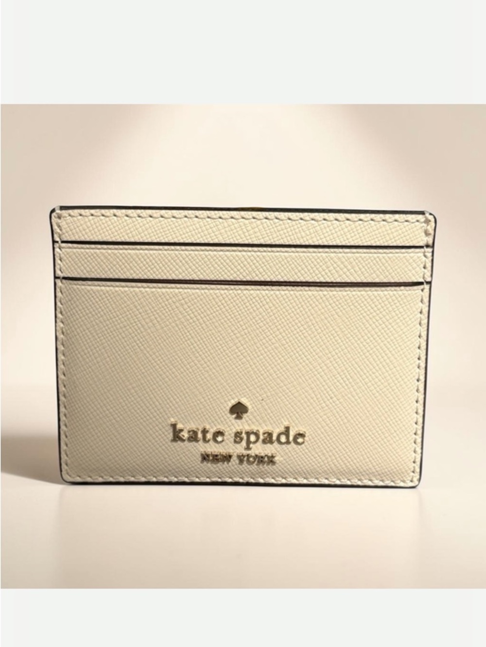kate spade New York Cream Cardholder nwt